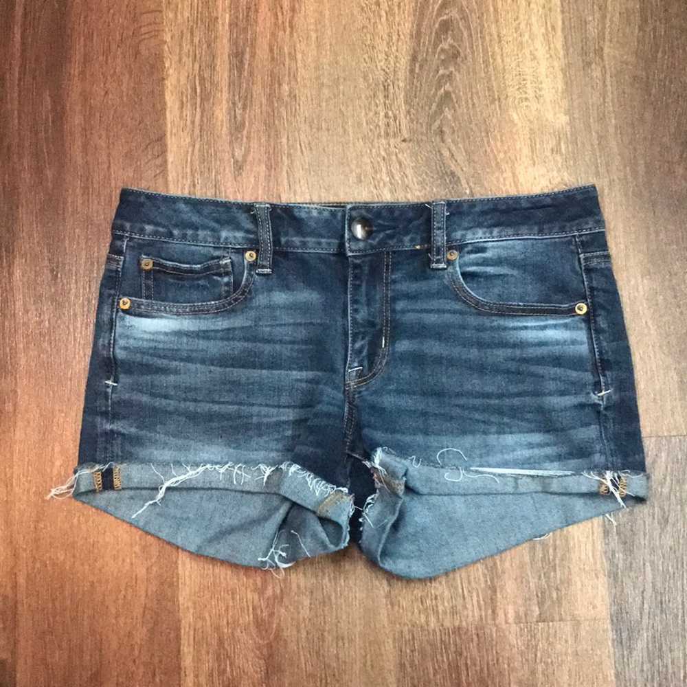 American Eagle super stretch jean shorts
